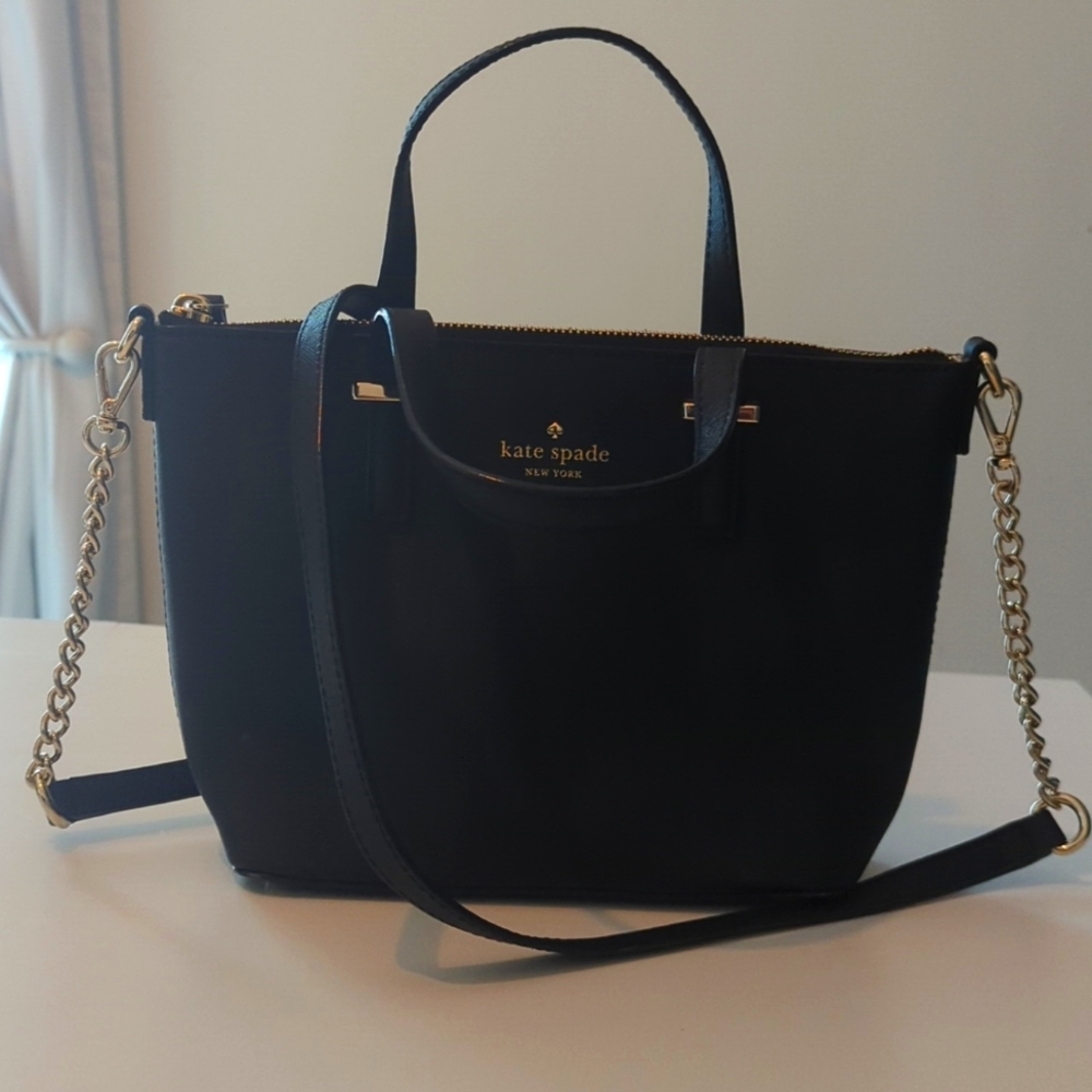 Kate Spade Black Mini Tote Crossbody